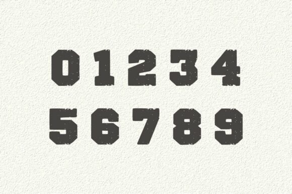 College Stamp Font - Preview 5