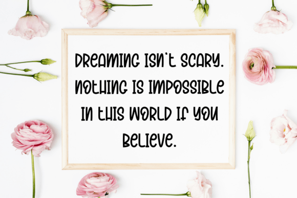 Daily Dream Font - Preview 3