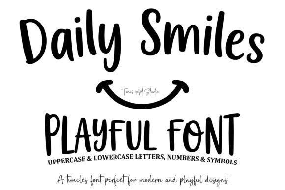 Daily Smiles Font - Preview 1