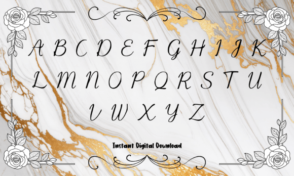 Elegant Wedding Font - Preview 1