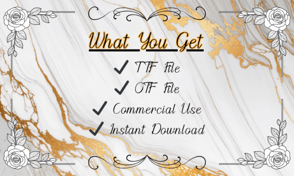 Elegant Wedding Font - Preview 5