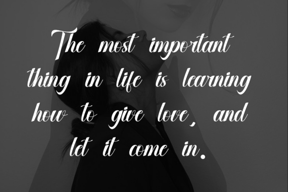 Enchanted Calligraph Font - Preview 5