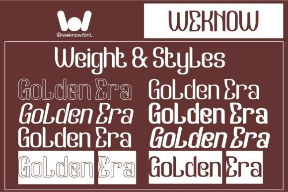 Golden Era Font - Preview 6