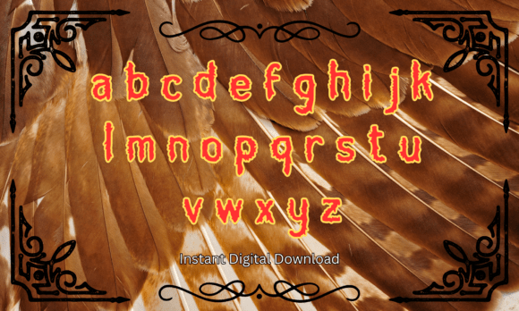 Griffin Feather Font - Preview 2