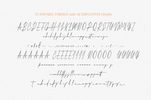 Handwritting Font - Preview 6