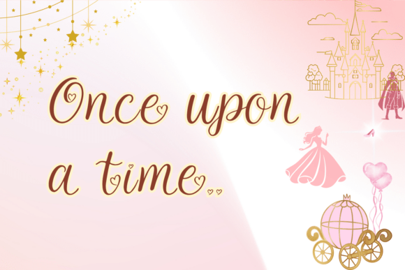 Heart Melody Font font preview - 2