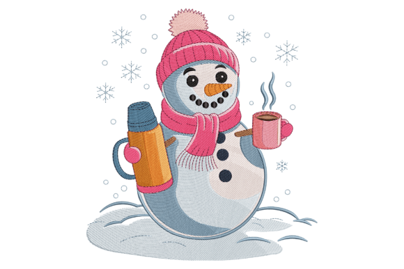 Hot Drink Snowman