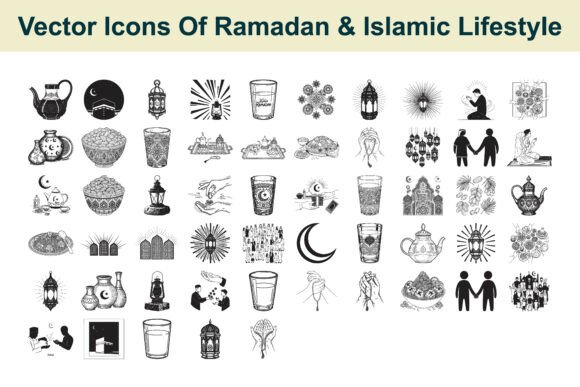 Icons of Ramadan & Islamic Lifestyle