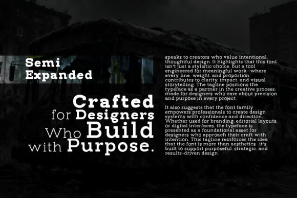 Pano Slab Semi Expanded Font PNG with transparent background - Preview 1