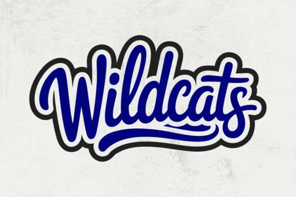 Wildcats Svg File, Wildcats Mascot Svg
