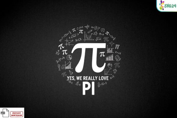Yes We Really Love Pi Math PNG