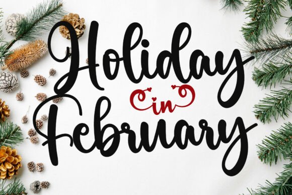 Amount Christmas Font - Preview 4