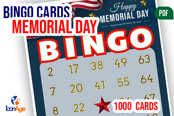 BINGO CARDS MEMORIAL DAY