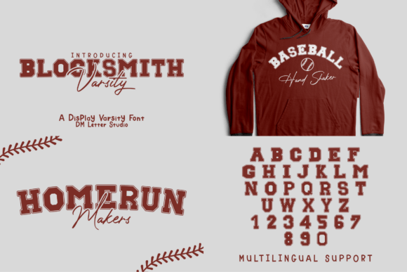 Back to School Varsity Bundle Font - Preview 3