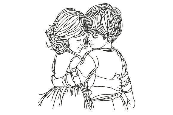 Boy and Girl Valentines
