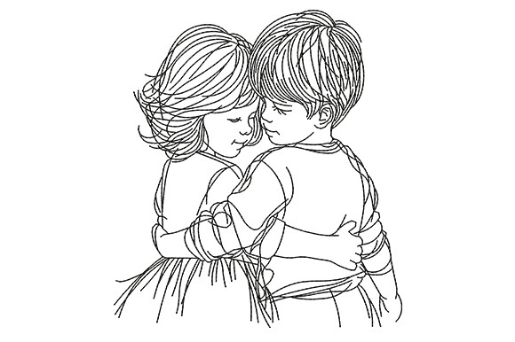 Boy and Girl Valentines