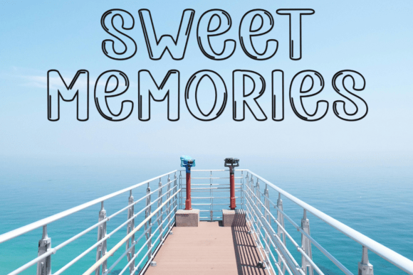 Bubble Smoke Font - Preview 5
