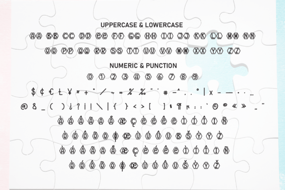 Comic Puzzle Font - Preview 6