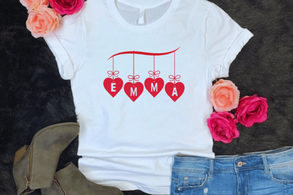 Cute Heart Monogram Font - Preview 3