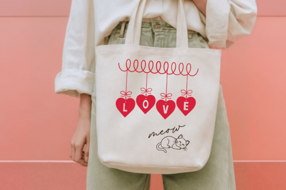 Cute Heart Monogram Font - Preview 4