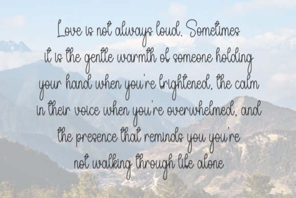 Dailylove Font - Preview 5