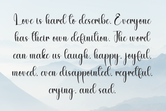 Dreaming Font - Preview 5