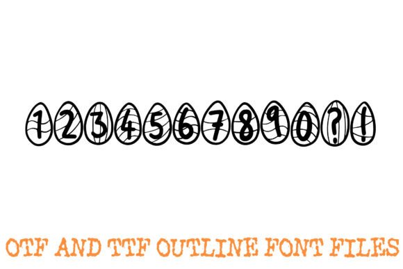 Easter Egg Hunt Font PNG with transparent background - Preview 2