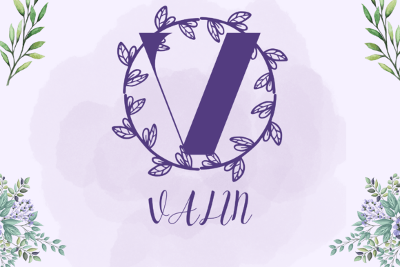Everlaurel Monogram Font - Preview 1