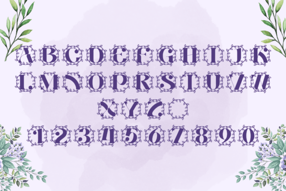Everlaurel Monogram Font - Preview 3
