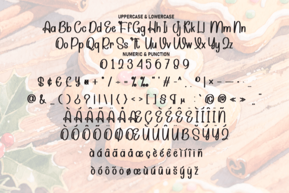 Gingerbread Font - Preview 6