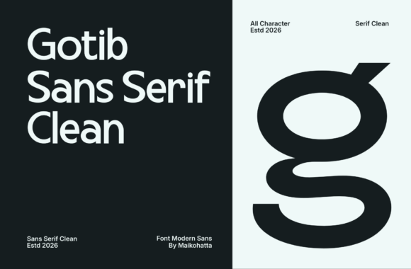 Gotib Font - Preview 2