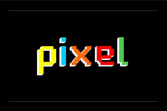 Grid Hunter Pixel Font - Preview 3