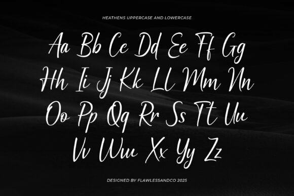 Heathens Font - Preview 6