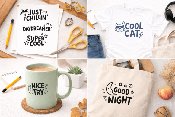 Huggie Type Font PNG with transparent background - Preview 2