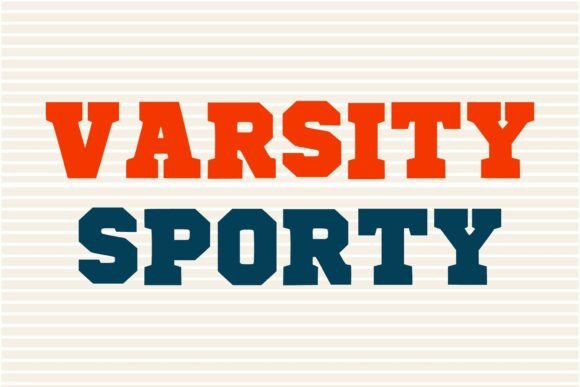 Leader Sport Font font preview - 1
