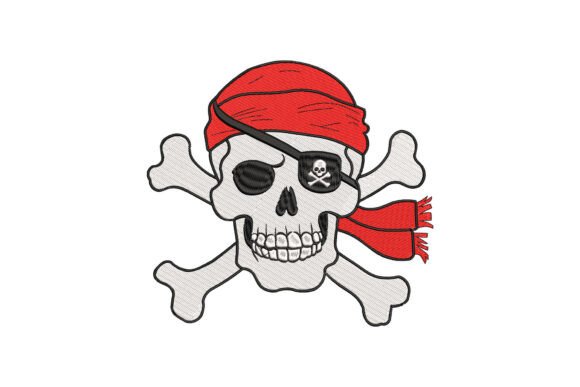 Pirate Skull Crossbones