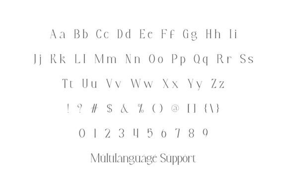 Serena Loren Font PNG with transparent background - Preview 3