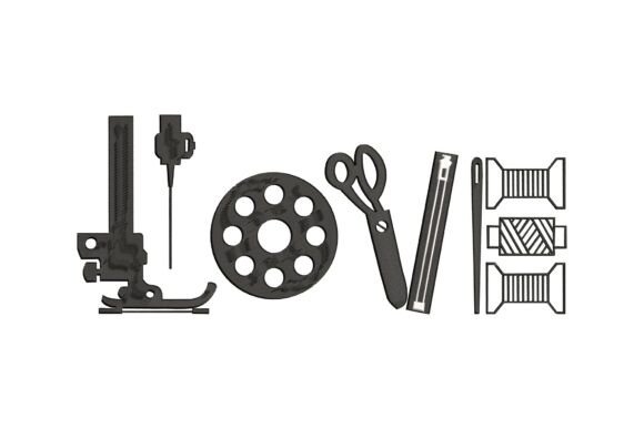 Sewing Tools Love