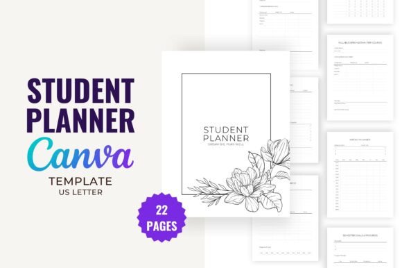 Student Planner | Canva Template