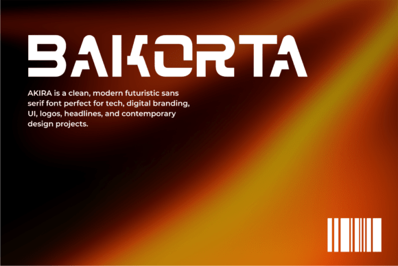 Akira Font - Preview 2