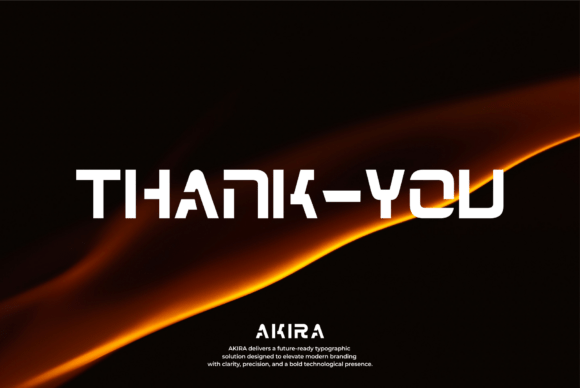 Akira Font - Preview 5