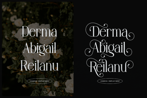 Angdiva Font - Preview 5