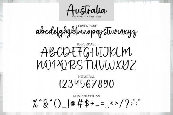 Australia Font - Preview 6