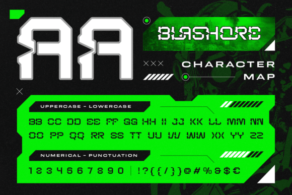 Blashore Font - Preview 1
