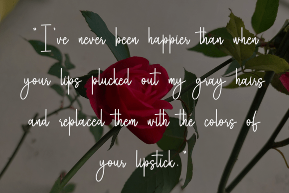 Butterlove Font - Preview 5