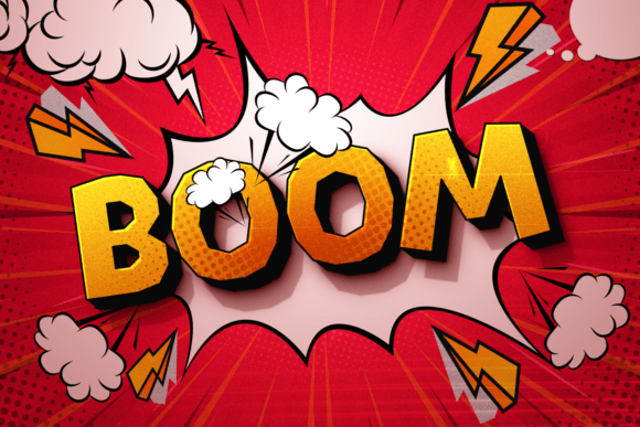 Comic Furore Font - Preview 2