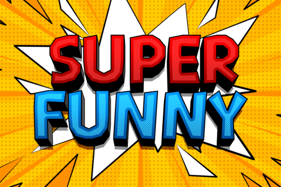 Comic Furore Font - Preview 3