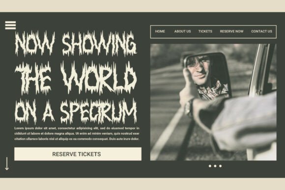Creepy Scream Font PNG with transparent background - Preview 3
