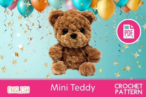 Crochet Teddy Bear / PDF Amigurumi Toy