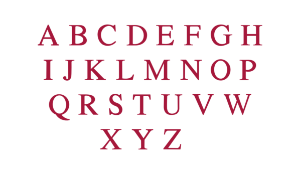 Cute Ladybug Monogram Font - Preview 2